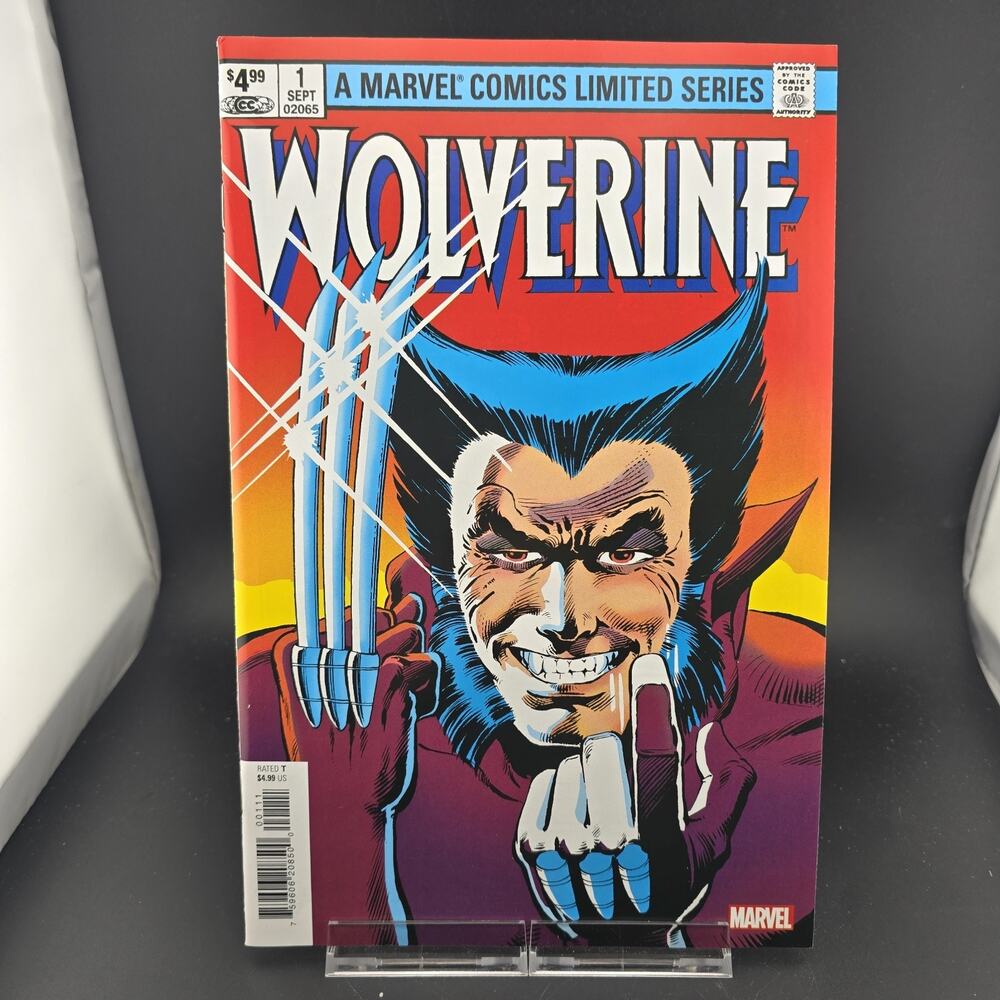 Wolverine 1 Facsimile Edition (2023) NM/NM+ 9.8 Candidate Claremont Miller Marve